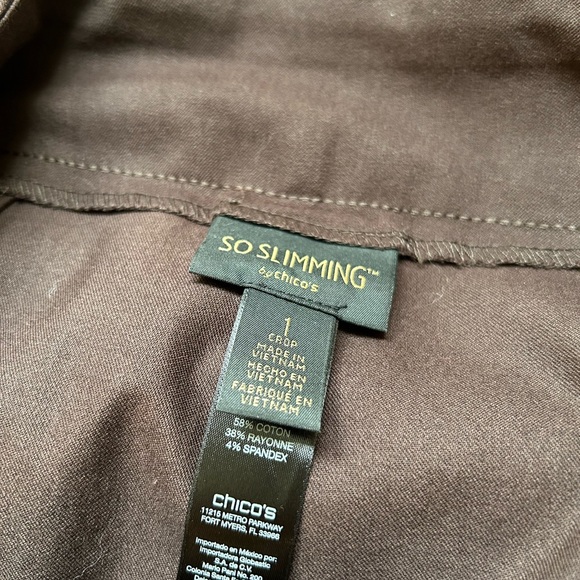 Chico’s cropped pant - Picture 4 of 5